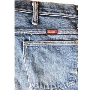 Rustler Blue Denim Jeans Regular Straight Size 40x32
